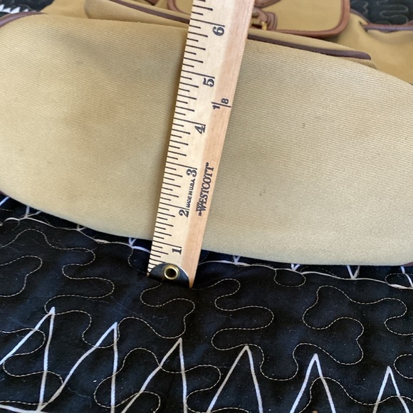 VINTAGE GUESS Canvas with Leather Trim Backpack - Picture 15 of 16